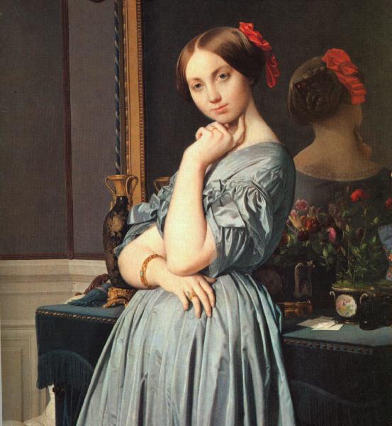 Jean-Auguste Dominique Ingres The Comtesse d'Haussonville oil painting image